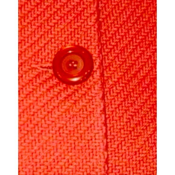 Talbots Salmon/Pink Wool Blend Car Coat Size 8P - Picture 2 of 6